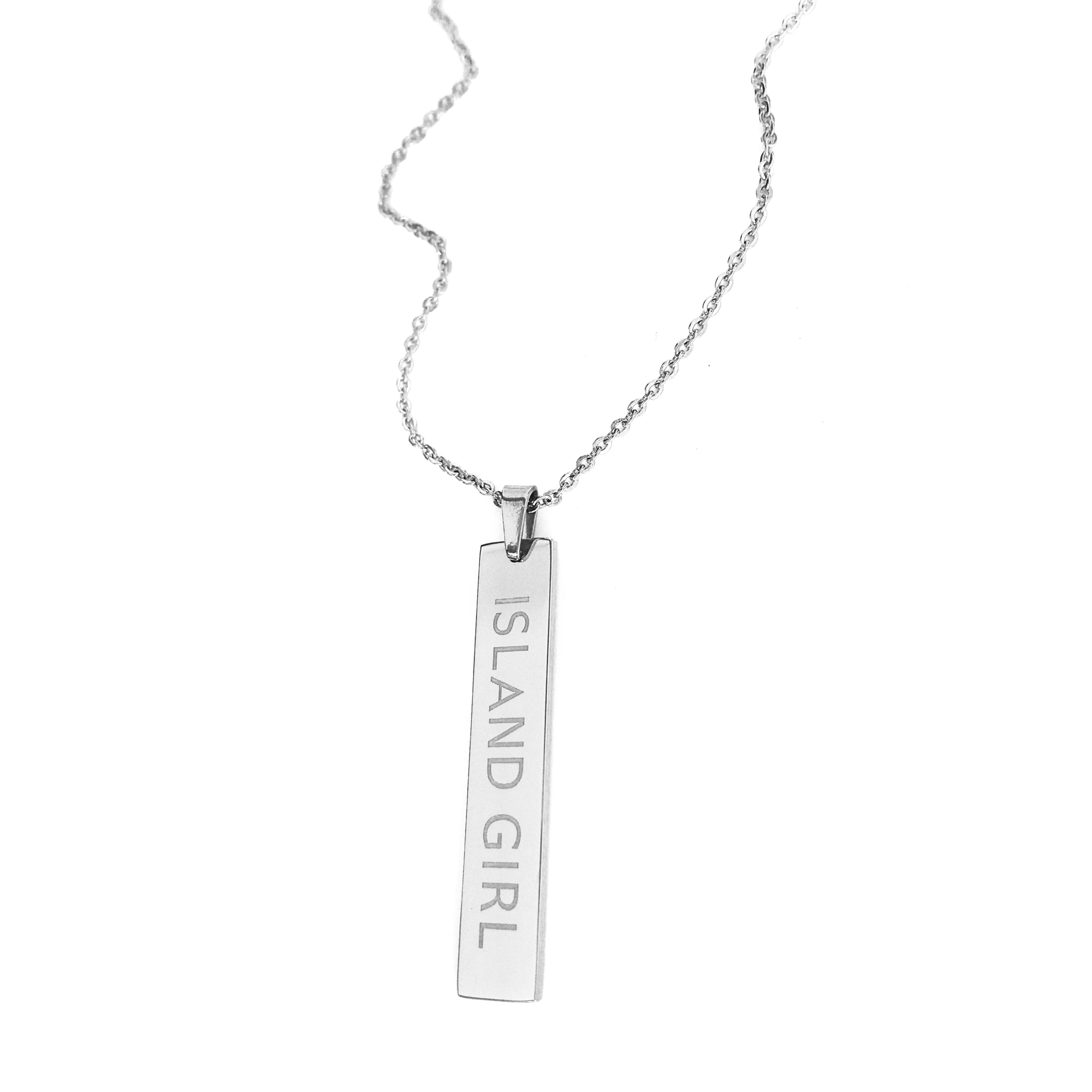 Island Girl Vertical Necklace