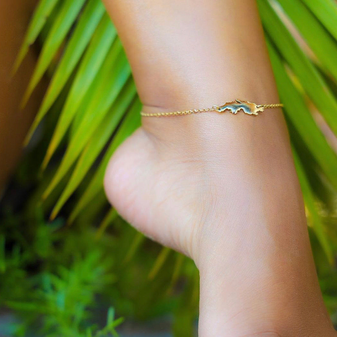 Saint Thomas, US Virgin Islands Anklet