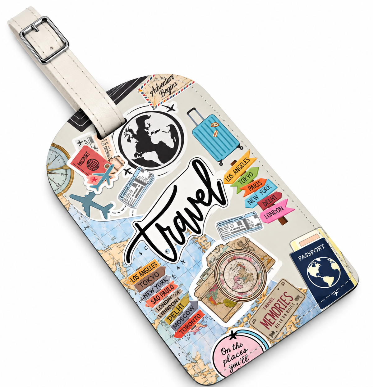 Travel & Adventure Luggage Tag