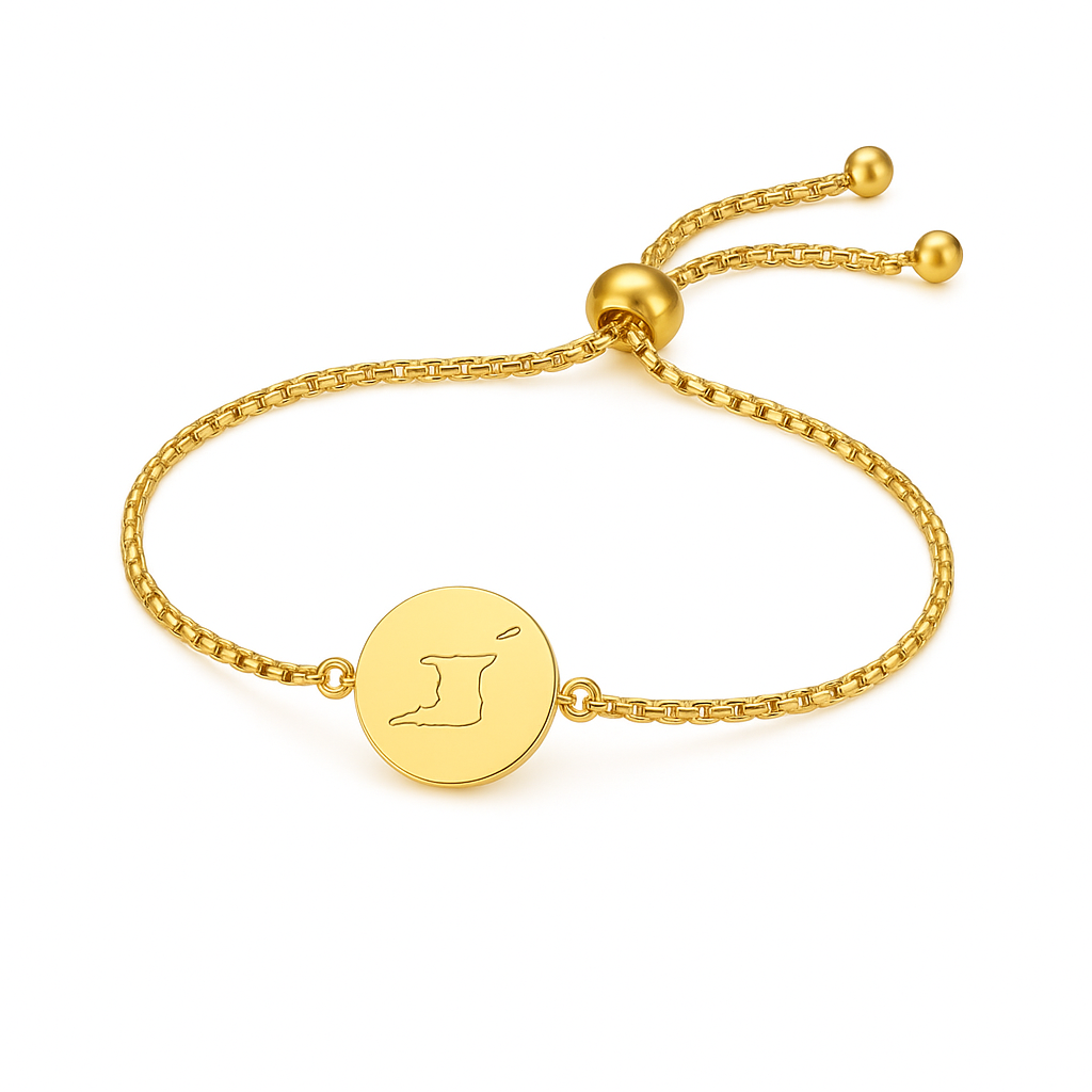 Trinidad & Tobago Map Bracelet