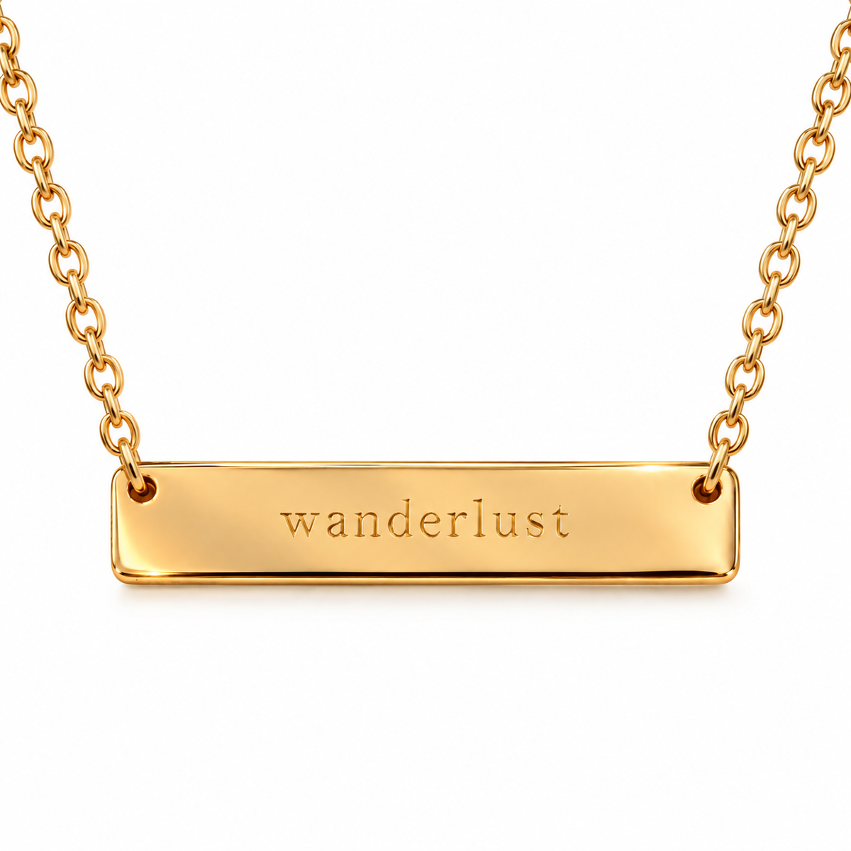 Custom Plate Necklace