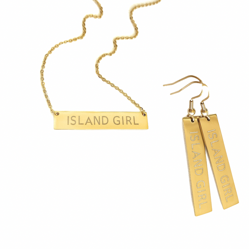 Island Girl Necklace + Earring Set